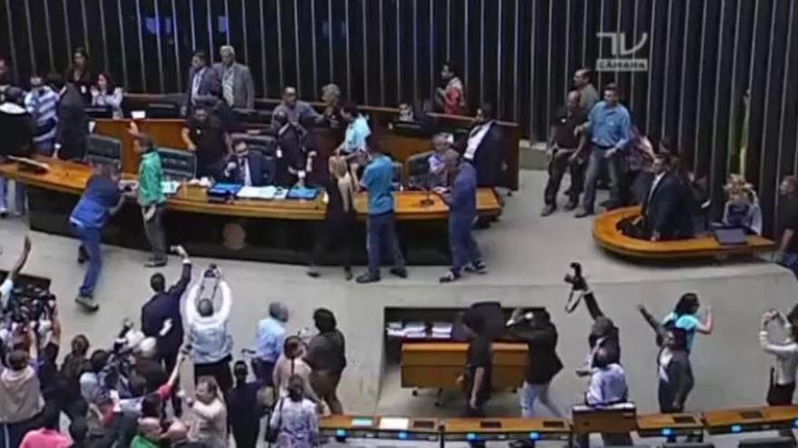Asalto al Parlamento brasileño