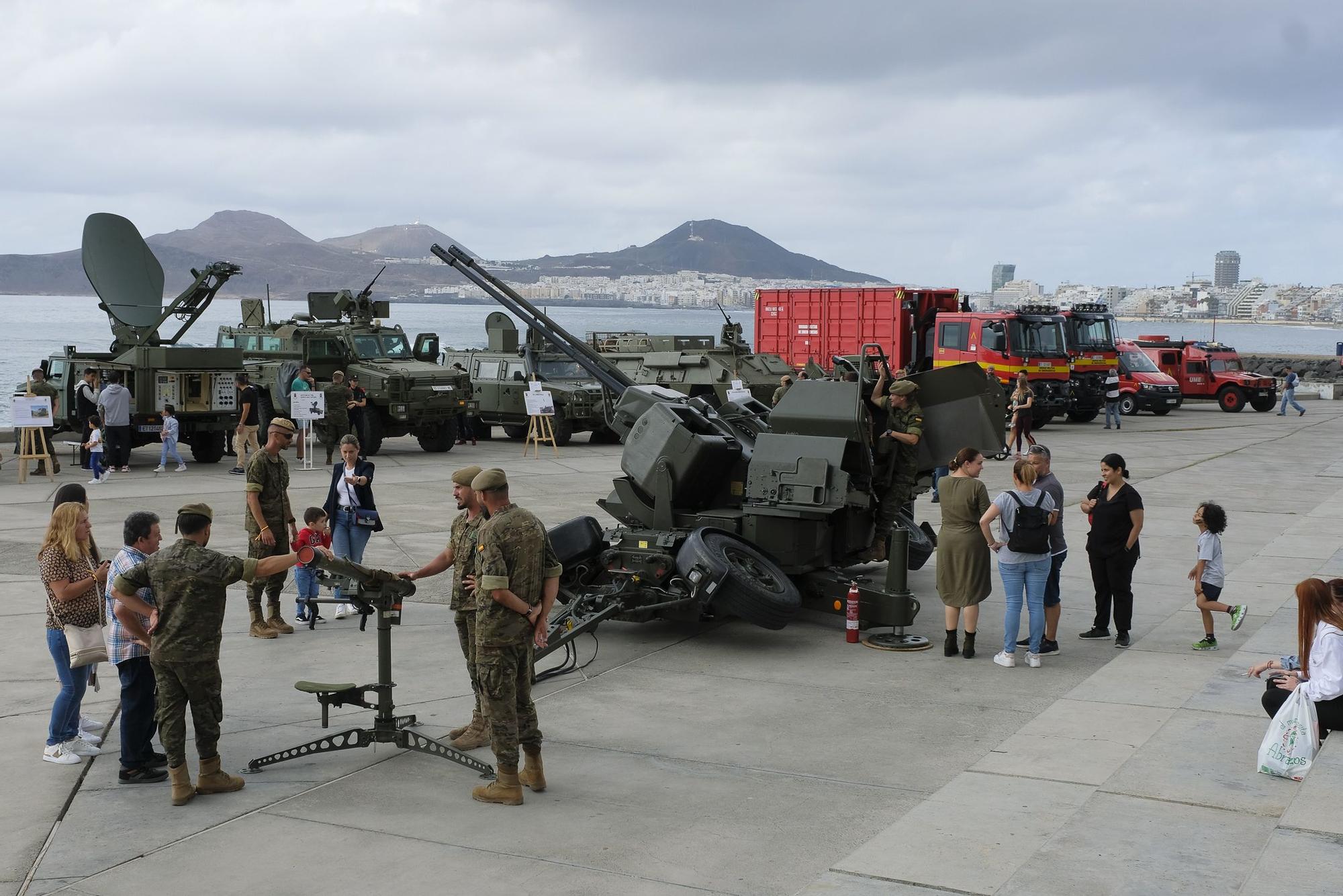 Celebración del Día de las Fuerzas Armadas en Las Palmas de Gran Canaria