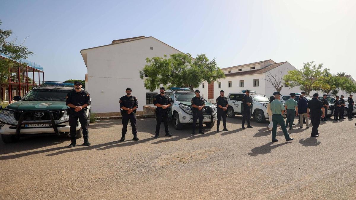 Presentación de los refuerzos veraniegos de la Guardia Civil.