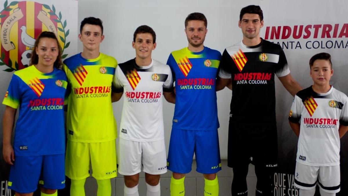 Las nuevas equipaciones de Industrias Santa Coloma