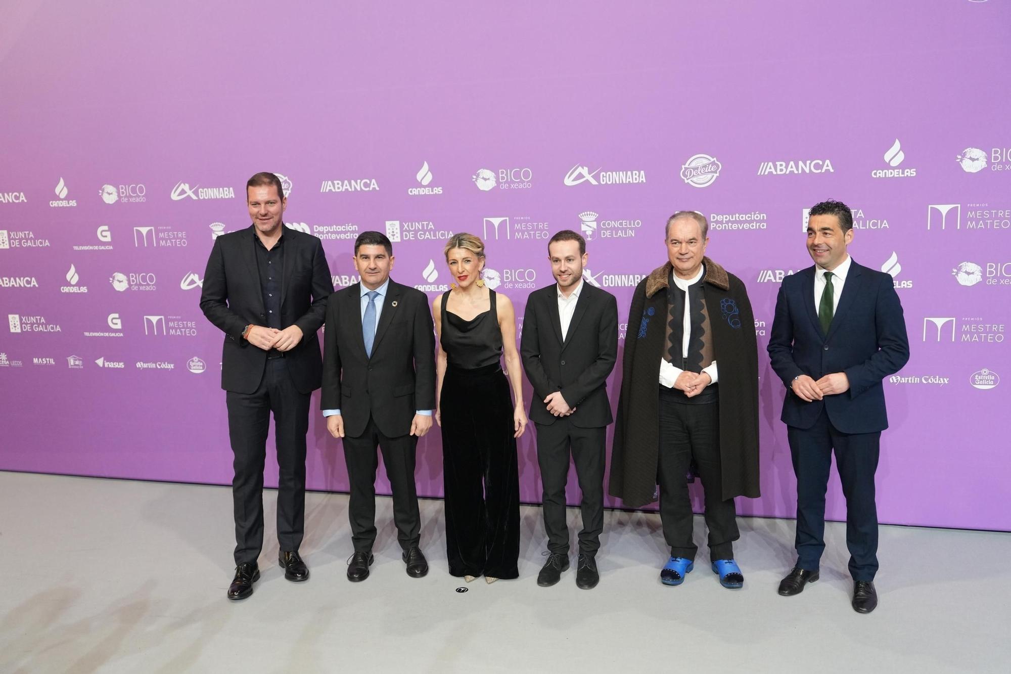 Gala de entrega de los Mestre Mateo en Lalín