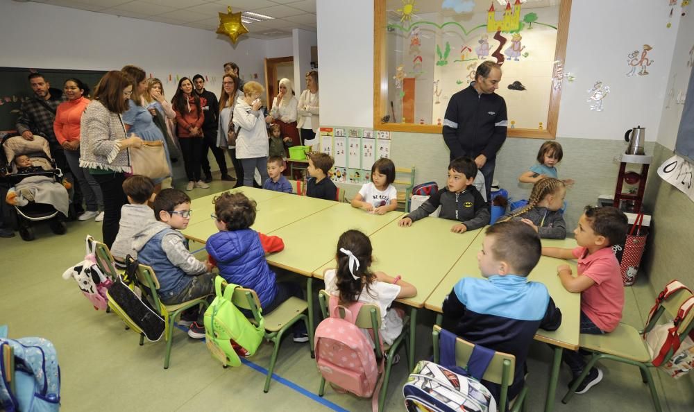 Alumnos del CEIP Xesús Golmar de Lalín