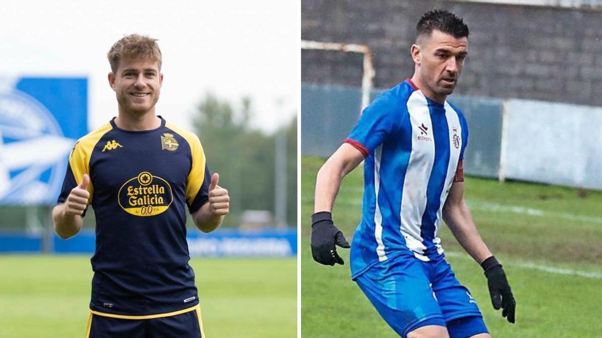 A la izquierda, Berto Cayarga; a la derecha, Natalio.