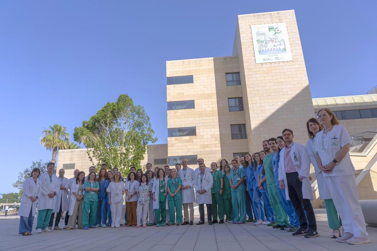 Equipo del área de transplante infantil del hospital Reina Sofía de Córdoba.