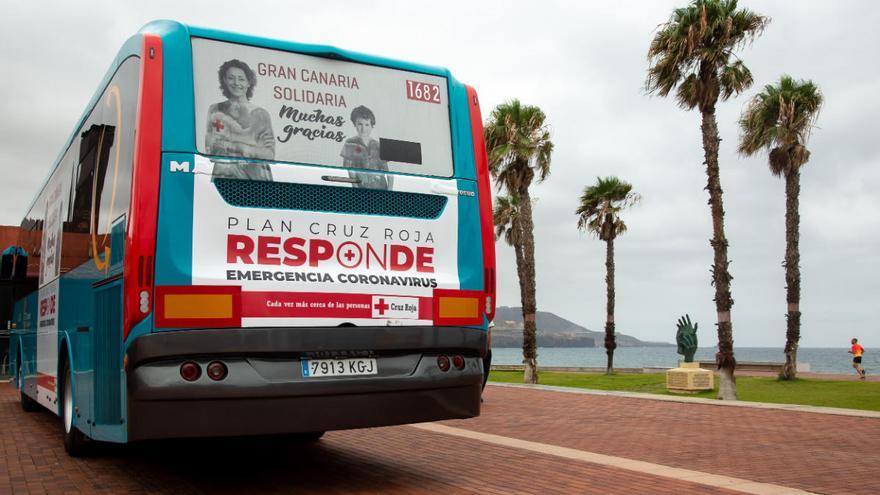 Global lleva por Gran Canaria el agradecimiento de Cruz Roja