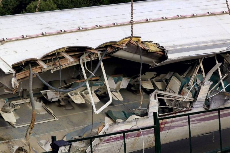 Fotogalería del accidente de Santiago