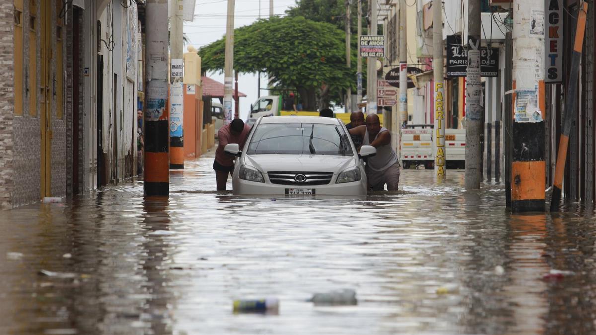 Inundaciones en Perú.