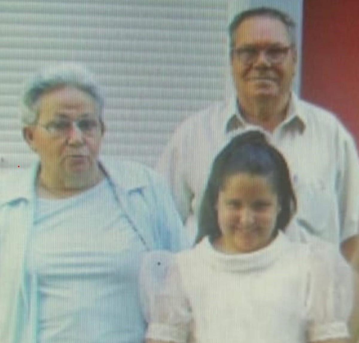 Adelita y Baltasar, los abuelos maternos de Paula, el día de su comunión. | EL DÍA