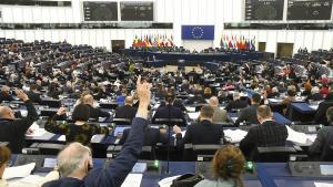 Una imagen del pleno del Parlamento Europeo.