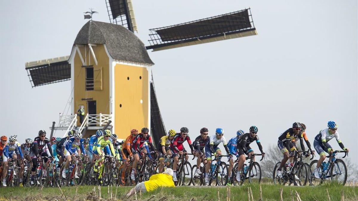 Instantánea de la edición de 2015 de la Amstel Gold Race