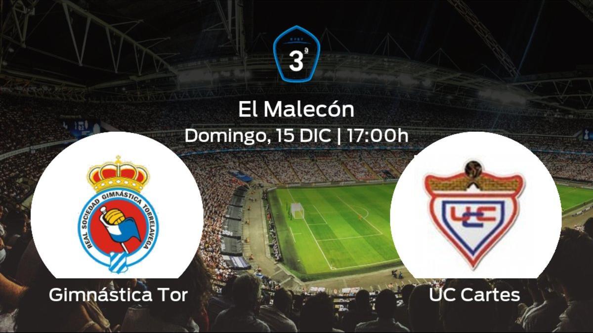 Jornada 17 de la Tercera División: previa del encuentro Gimnástica Torrelavega - UC Cartes