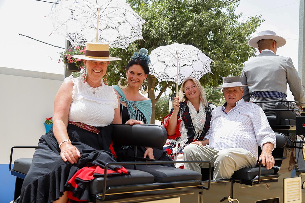 Inge, María Antonia, Sofía y Salvador
