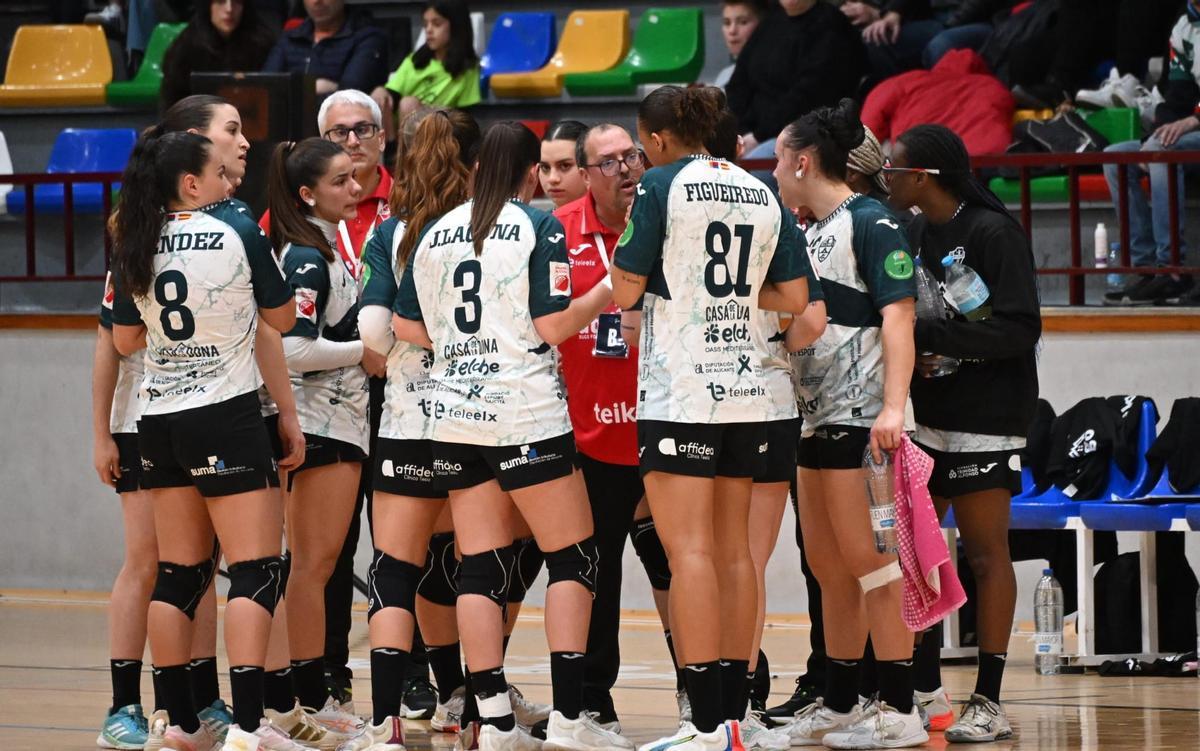 Las jugadoras del Atticgo Elche, en una imagen de archivo