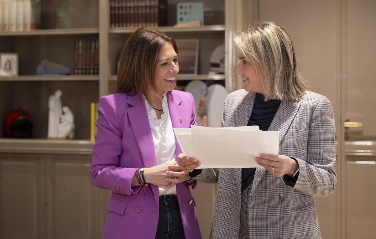 María Tormo y Marta Barrachina.