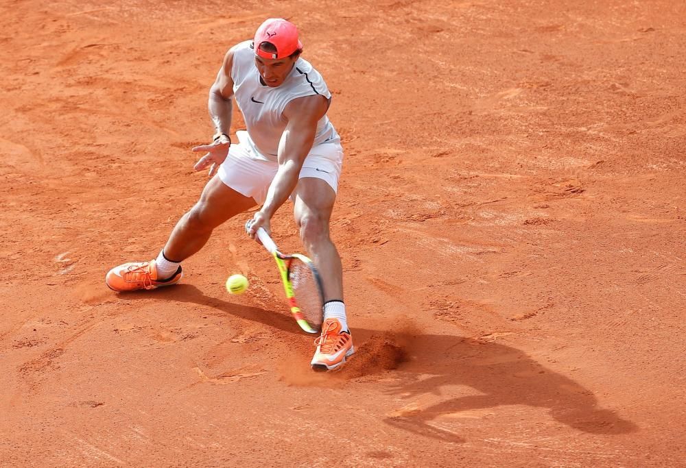 Rafa Nadal y David Ferrer entrenan en Valencia