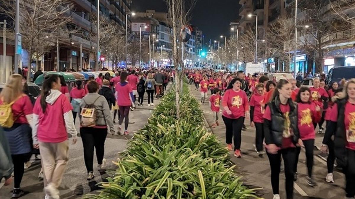 'Cursa de les Dones' en Santa Coloma de Gramenet