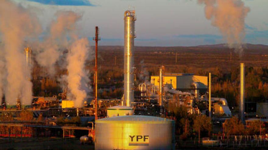 Explotaciones de YPF en Argentina.