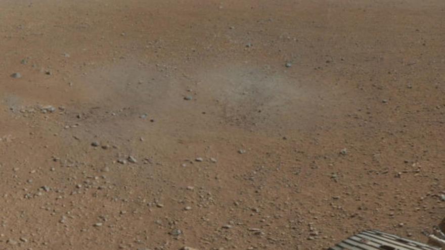 Imagen enviada por &#039;Curiosity&#039; de Marte.