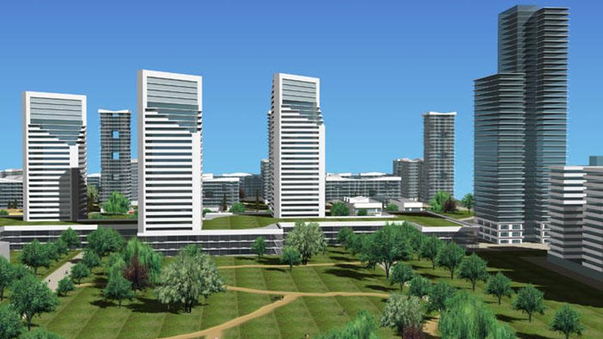 Proyecto de las torres de Repsol.