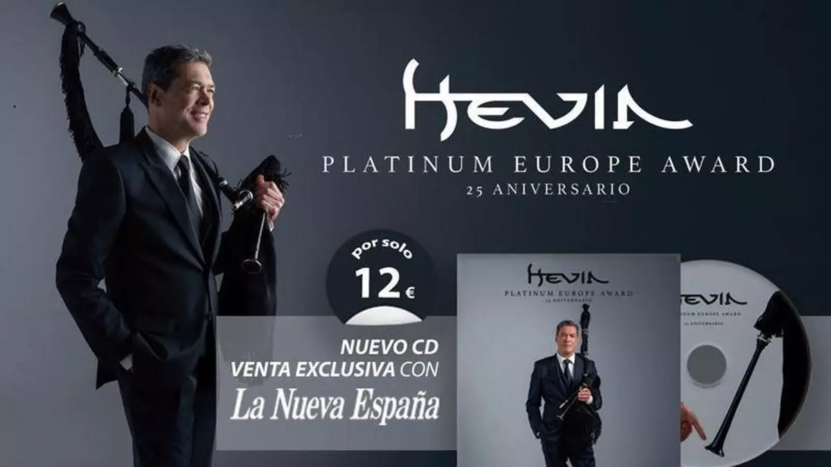 Llévate el último disco de Hevia en exclusiva con LA NUEVA ESPAÑA