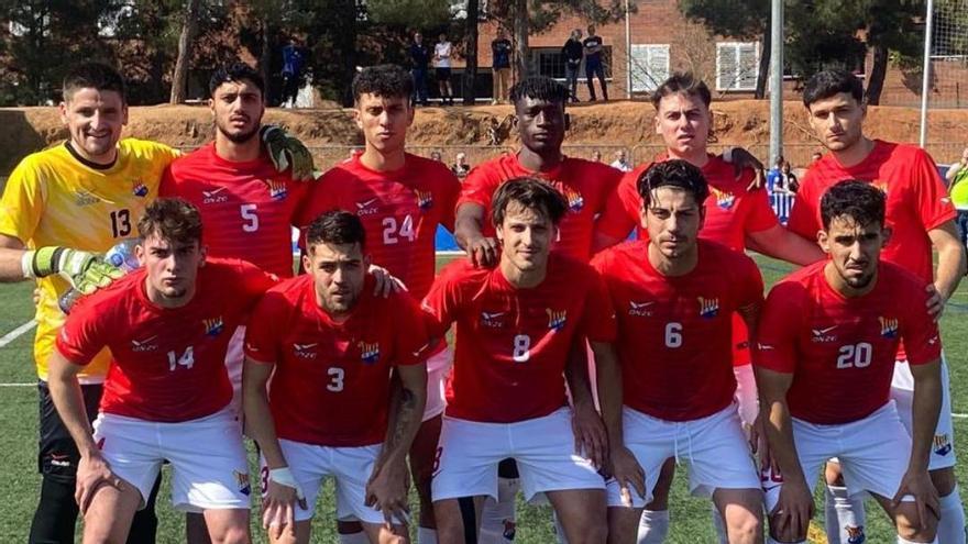 L'onze del Figueres al camp del Sabadell B.