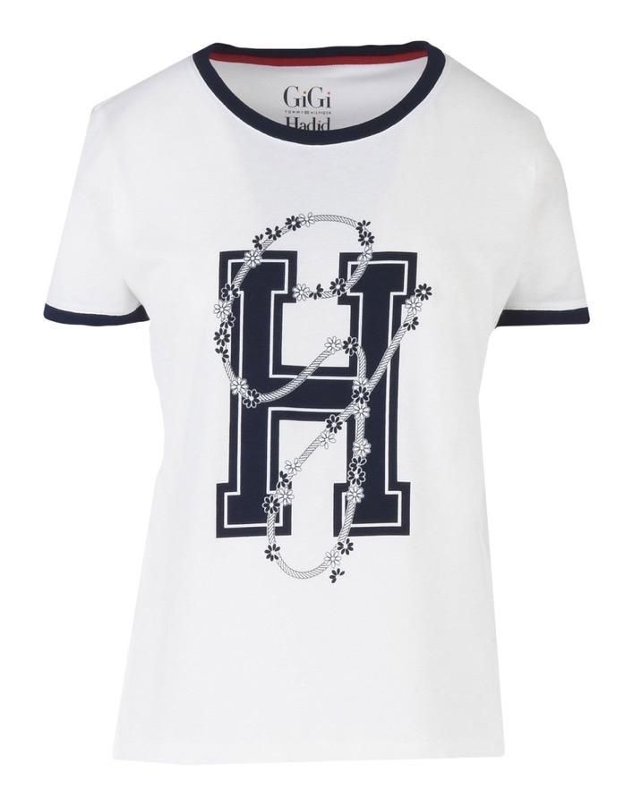Camisetas vintage, Gigi Hadid x Tommy Hilfiger