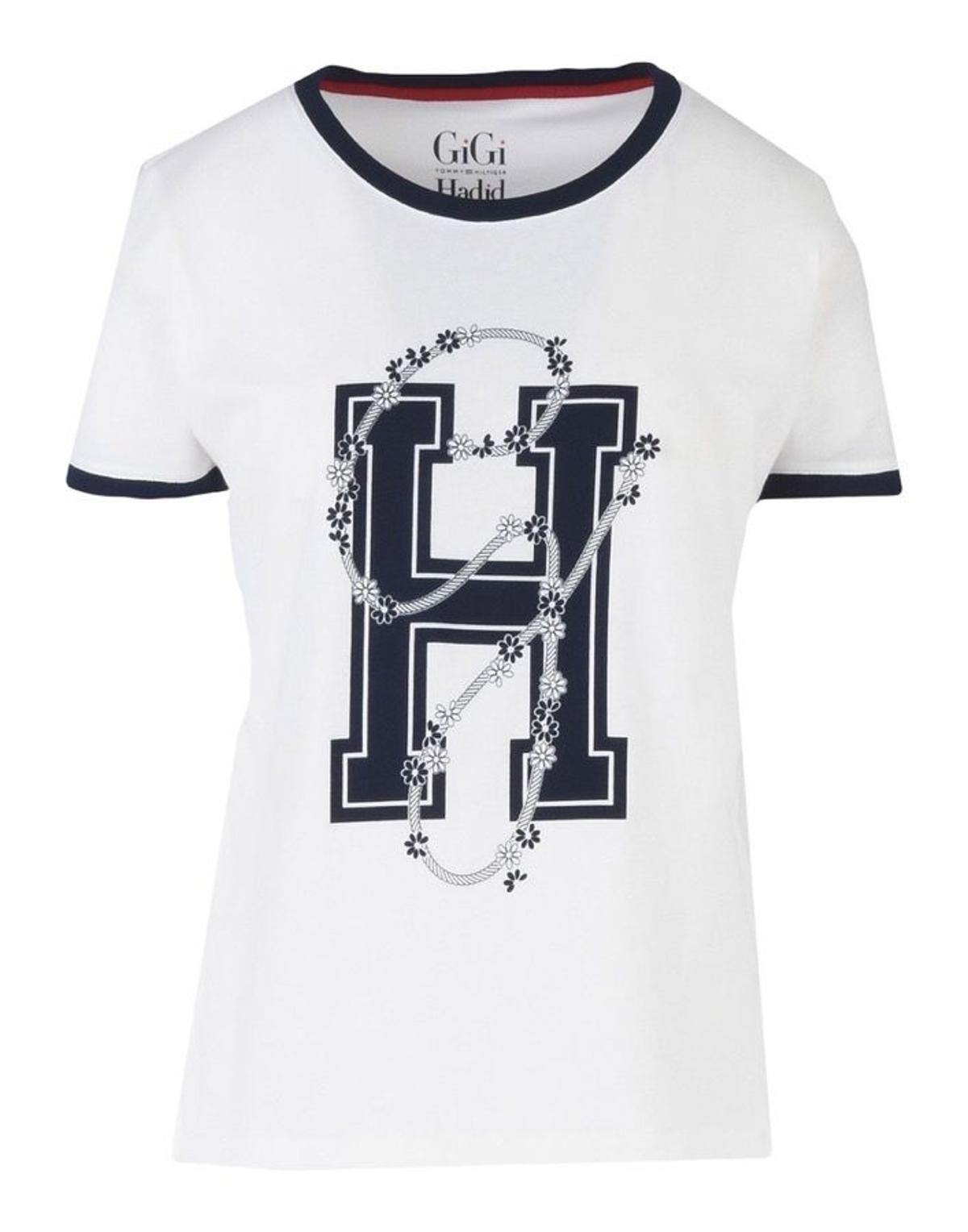 Camisetas vintage, Gigi Hadid x Tommy Hilfiger