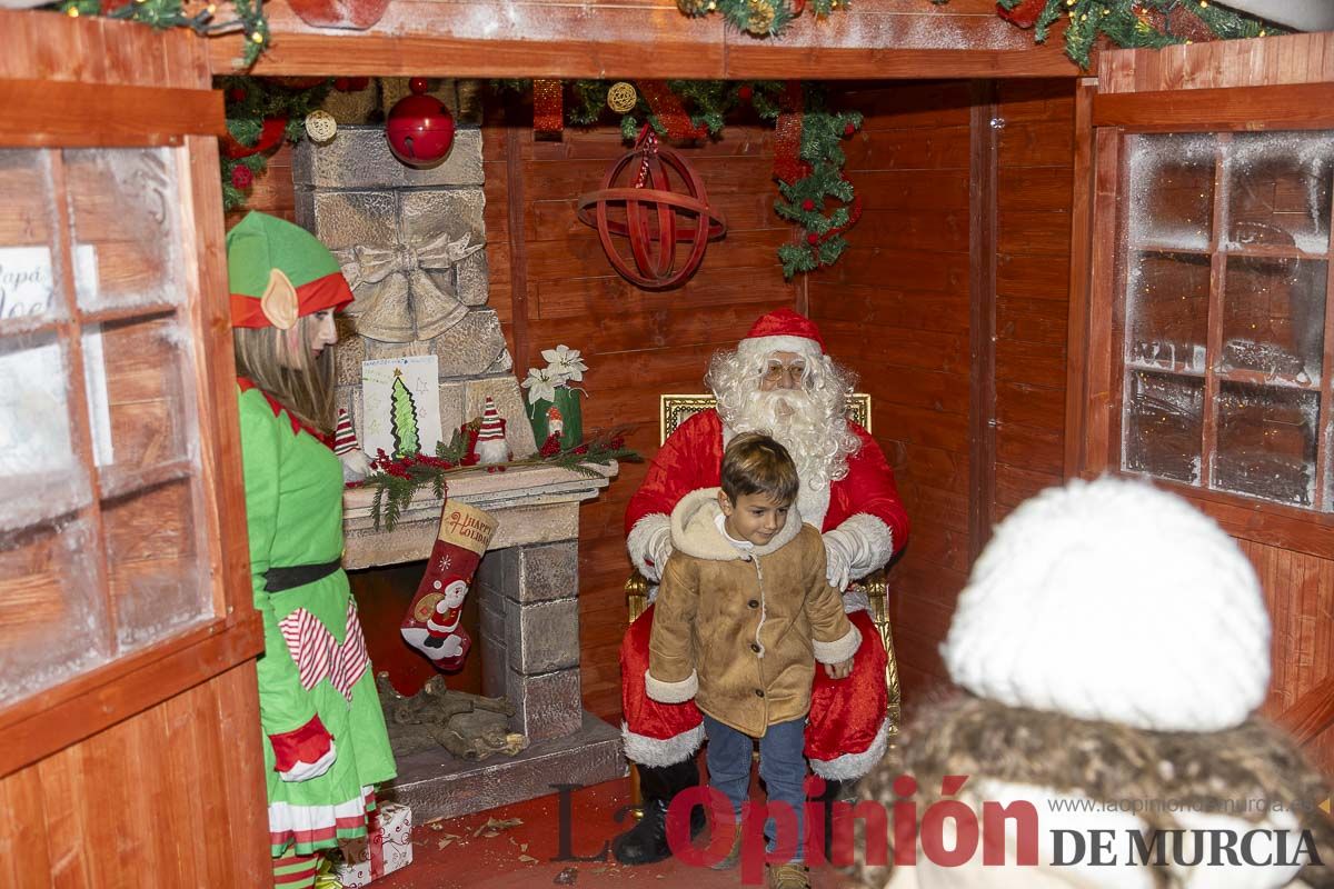 Así ha sido el desfile de Papá Noel en Caravaca