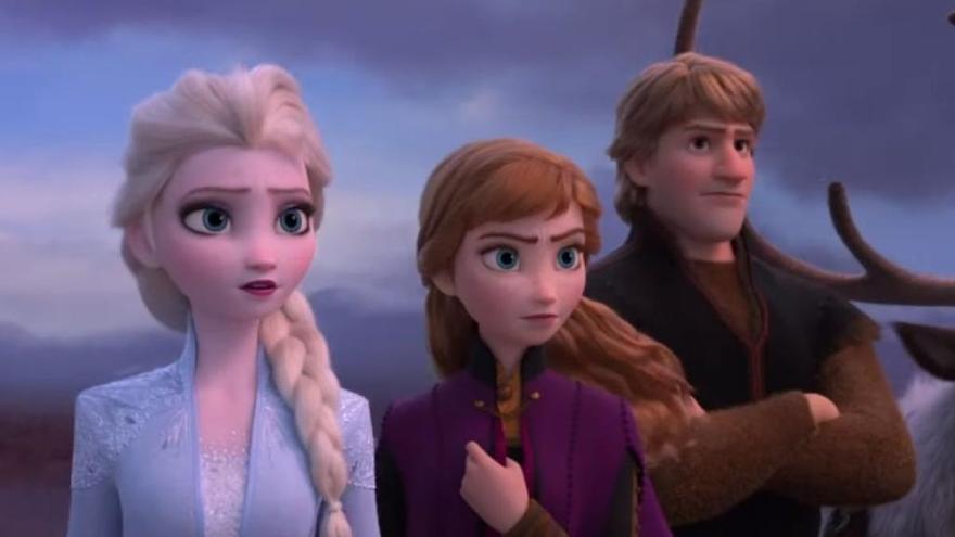 Anna, Elsa y Kristoff, protagonistas de &#039;Frozen 2&#039;. // Disney