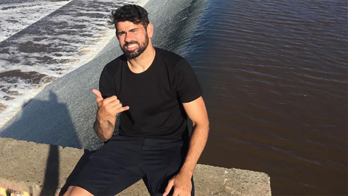 Diego Costa, en una imagen publicada en Instagram