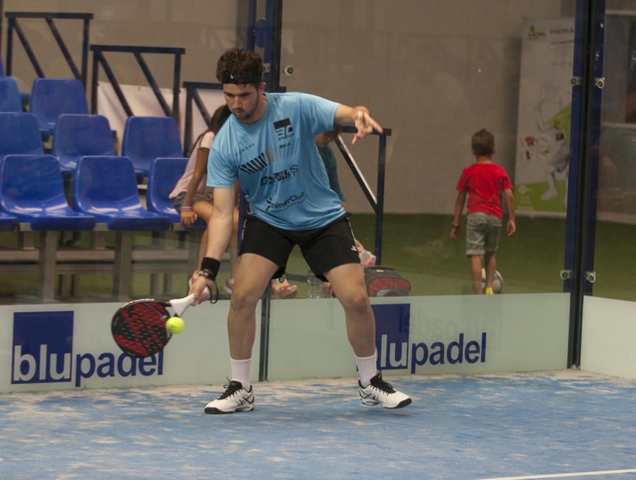 Se vivieron partidos muy intensos en las finales disputadas en Blupadel