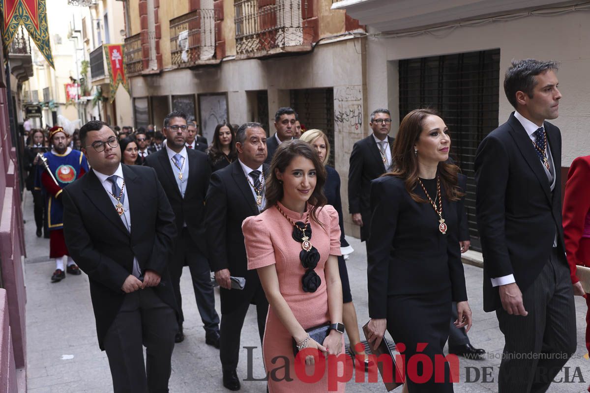 Fiestas de Caravaca: Procesión de regreso a la Basílica