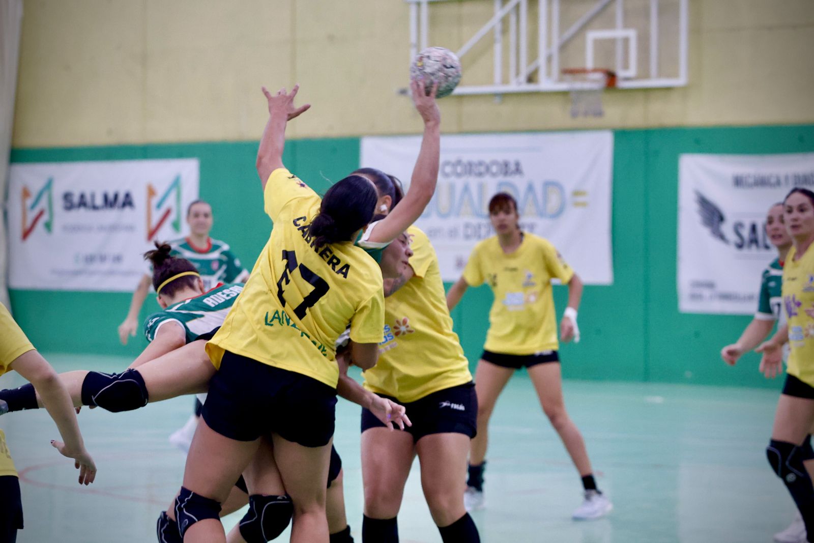 El encuentro Salma Adesal - Lanzarote Puerto El Carmen, en imágenes