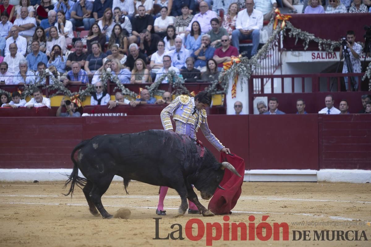 Cuarta corrida en la Feria Taurina de Murcia (Castella, Manzanares y Ureña)
