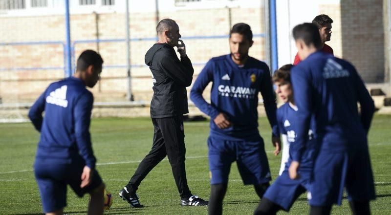 Víctor Fernández se estrena como técnico del Real Zaragoza