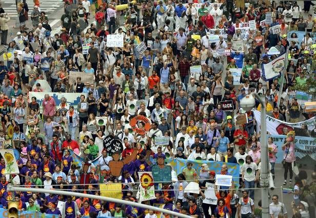 Fotogalería: Manifestaciones por el clima mundial