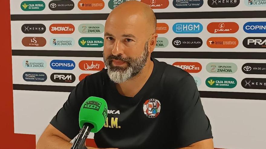 David Movilla, entrenador del Zamora CF: &quot;La identidad tiene que ser invariable&quot;