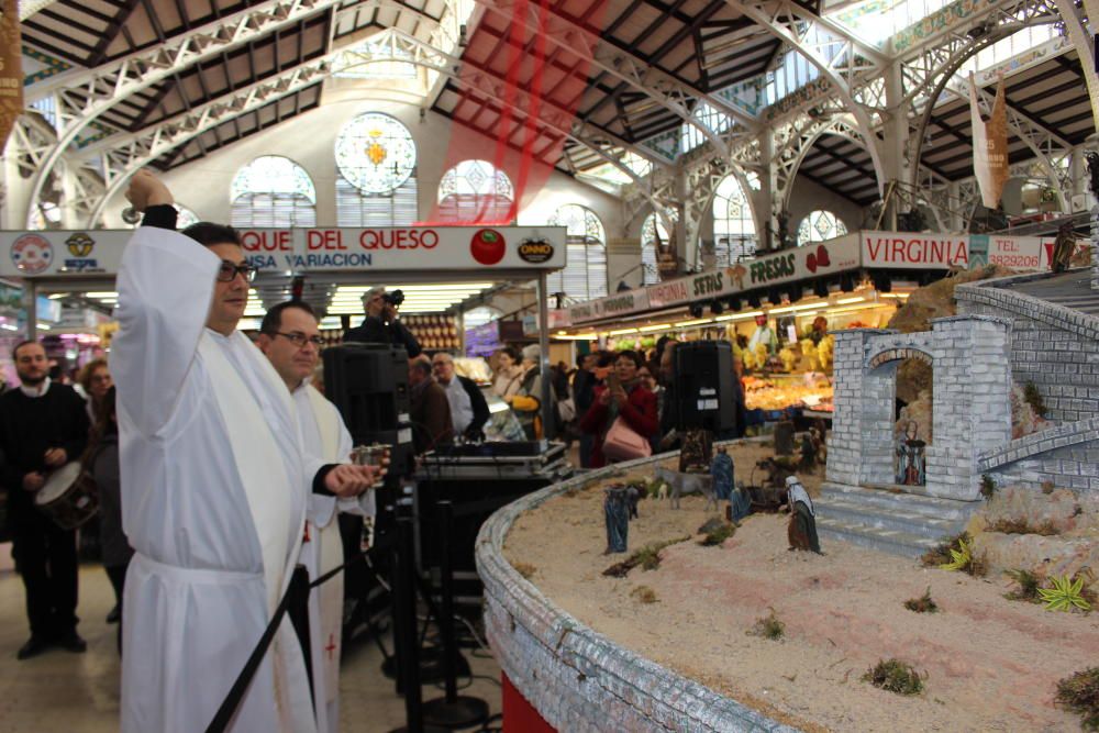 Así es el Belén del Mercado Central