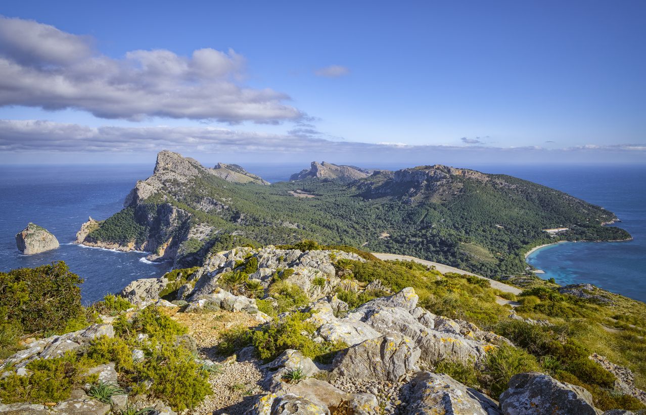 Vistas desde la Sierra de Tramuntana.