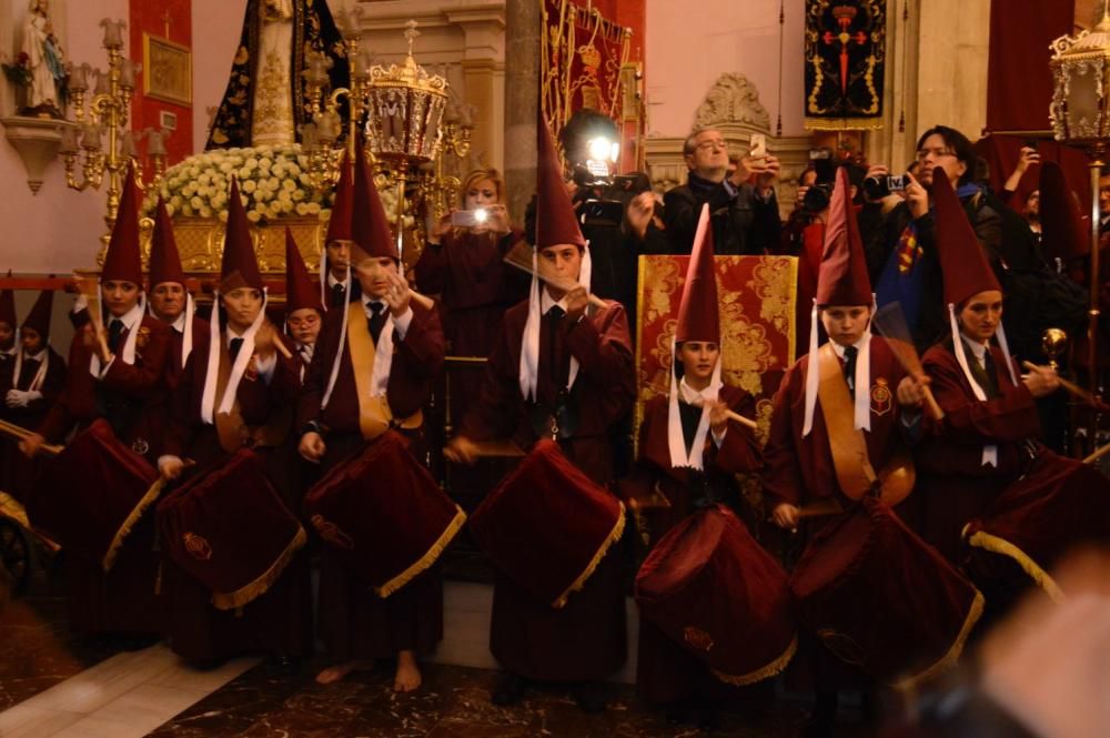 La procesión del Perdón se queda en San Antolín