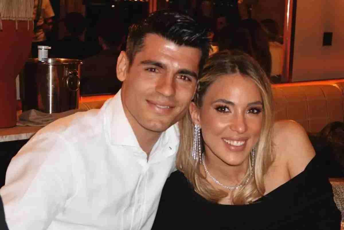 Álvaro Morata y Alice Camopello