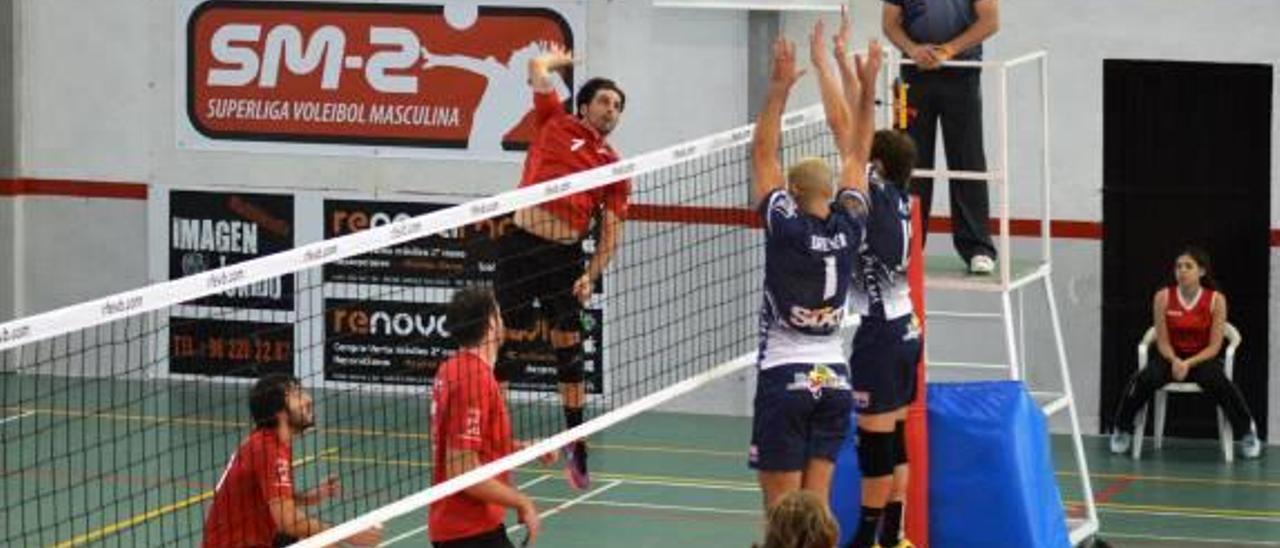 El Xàtiva Voleibol pierde 1-3 ante el Palma de Mallorca