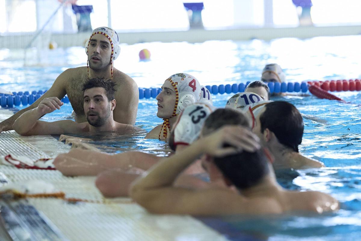 Entrenamiento conjunto España-Estados Unidos en el CAR de Sant Cugat