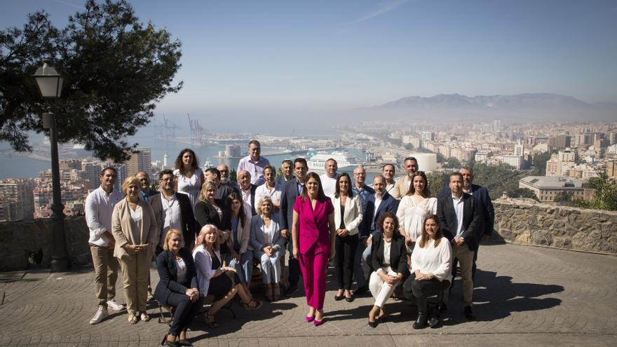 Cs presenta su lista electoral para ser decisivos en el Ayuntamiento de Málaga