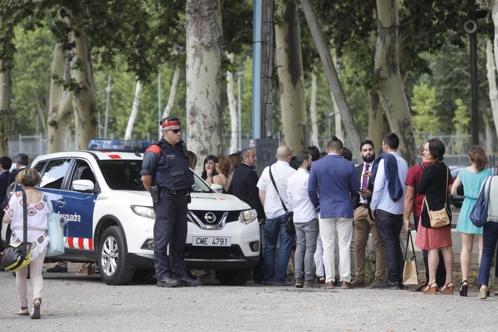 L''assemblea de joves i la CUP celebren actes antimonàrquics a Girona