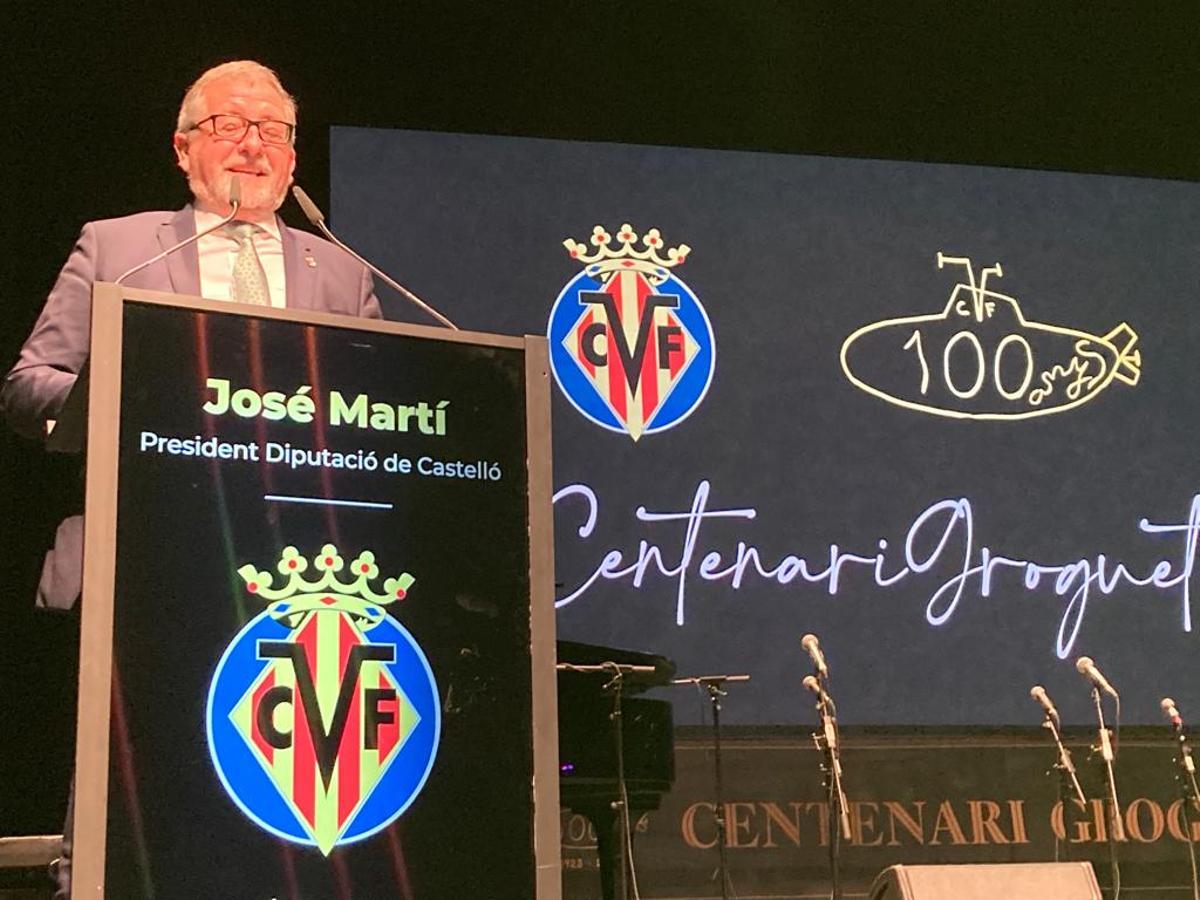 El presidente de la Diputación de Castellón, José Martí, no ha faltado al acto.