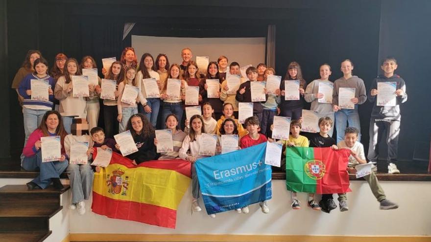 El CEIP Cristo del Consuelo de Cieza lleva la inclusión y la cultura a Portugal