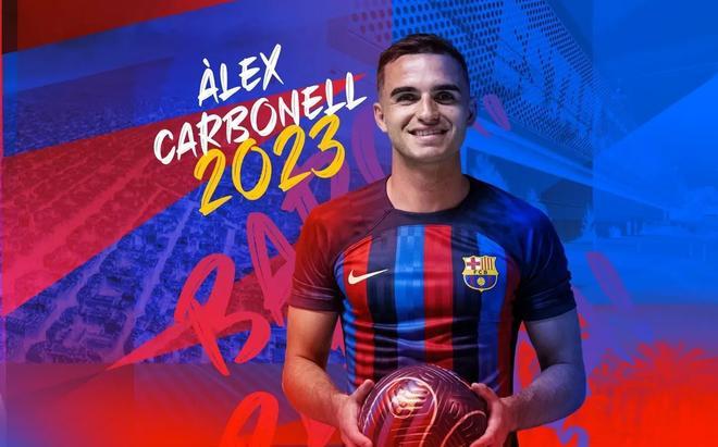 Alex Carbonell regresa al Barça para formar parte de la plantilla de Rafa Márquez