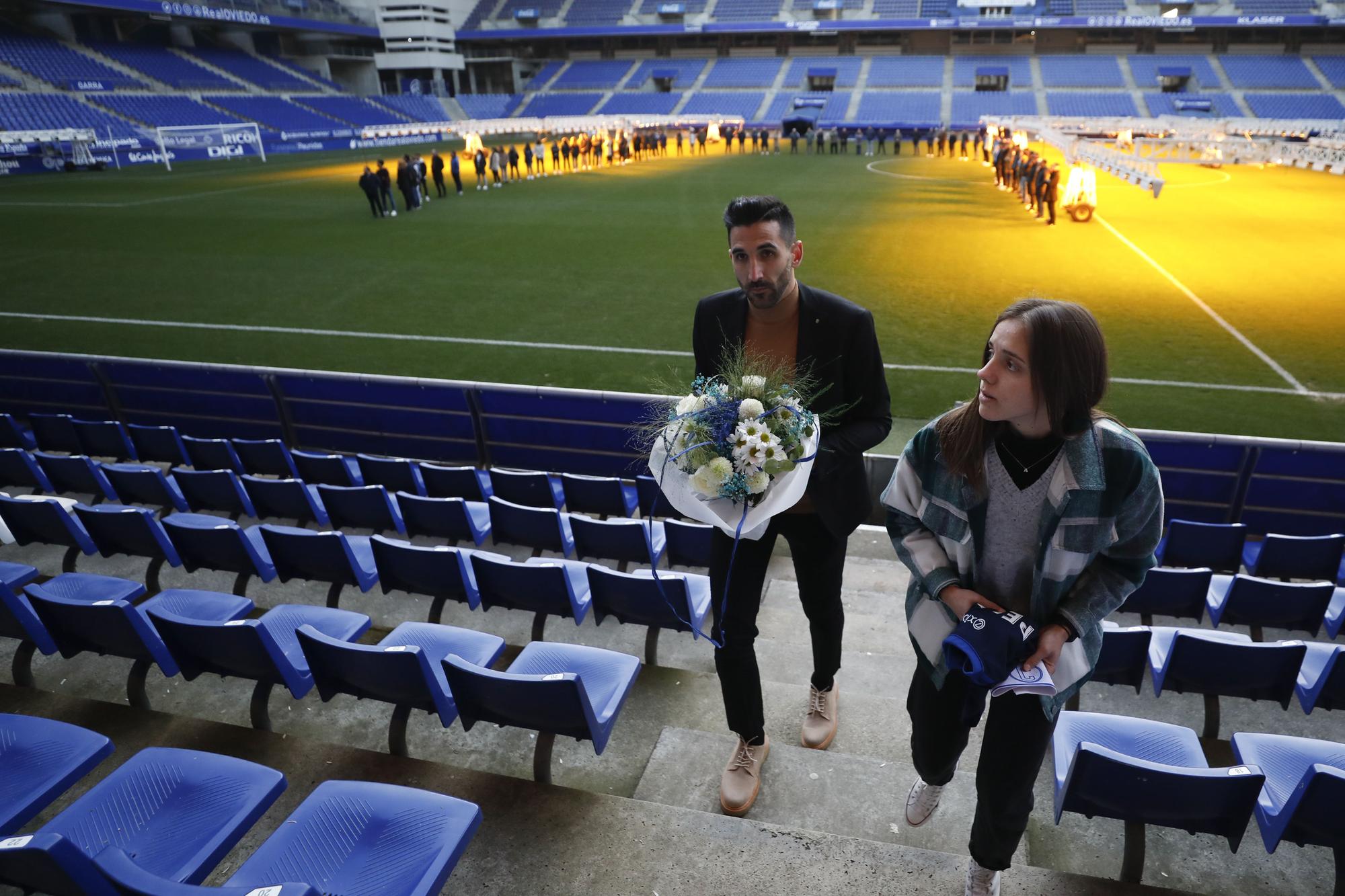 EN IMÁGENES: Homenaje póstumo a Pelayo Novo en el Tartiere