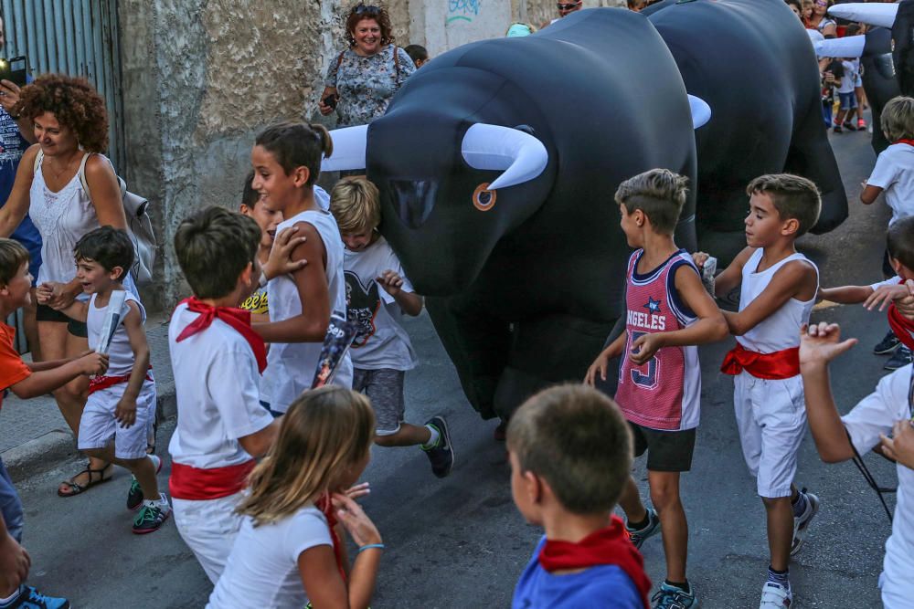 Encierro infantil en Formentera del Segura